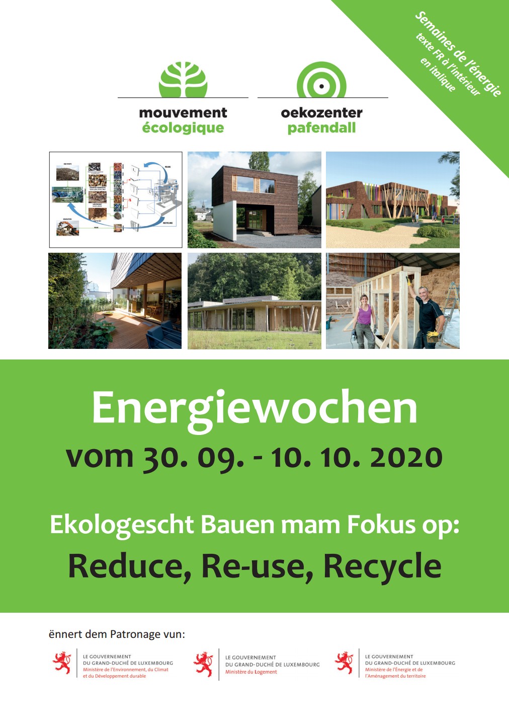 Energiewochen 2020 article on XXA Architecture's energy-efficient projects